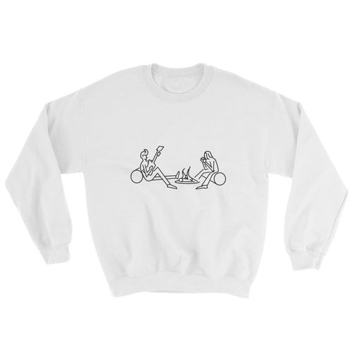 Bill and Colin Sweatshirt (white)